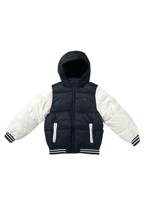 Piumino blu TOMMY HILFIGER | KB09465JDW5